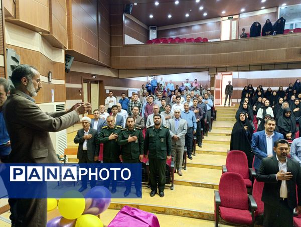مراسم تجلیل از معلمان شهرستان فراشبند