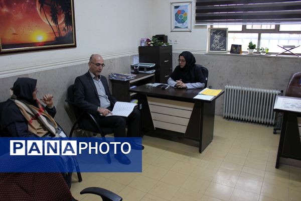 بازدید معاون پرورشی آموزش‌وپرورش ورامین از مدارس در هفته فرهنگی‌هنری «ماها»