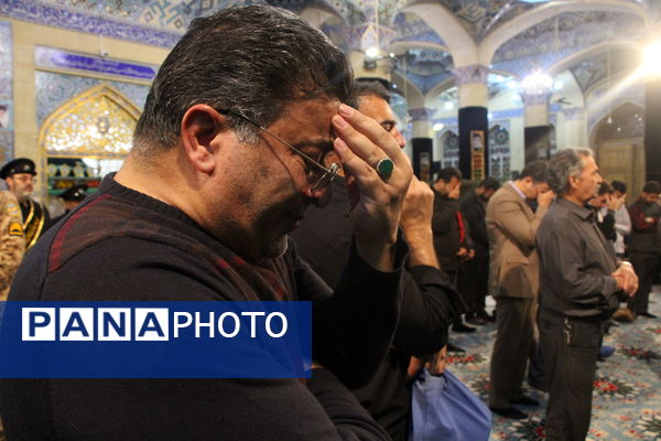 استقبال از شهدای گمنام در امامزاده سیدجعفر محمد یزد