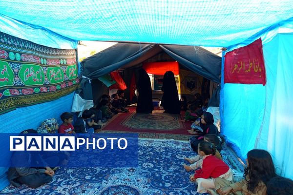 برپایی حسینیه ویژه کودکان در دیشموک به همت هیأت صمصام‌المنتقم