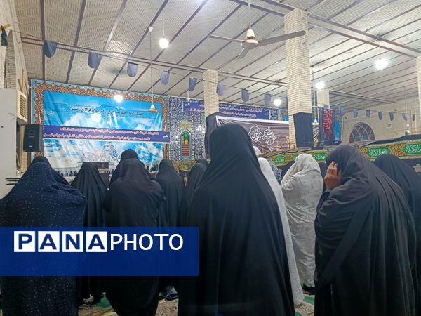 سوگ خورشید خراسان در حاجی‌آباد عزاداری شهادت امام رضا(ع)