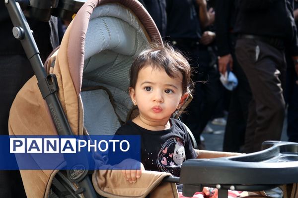 پیاده‌روی جاماندگان اربعین در شهرستان لنجان 