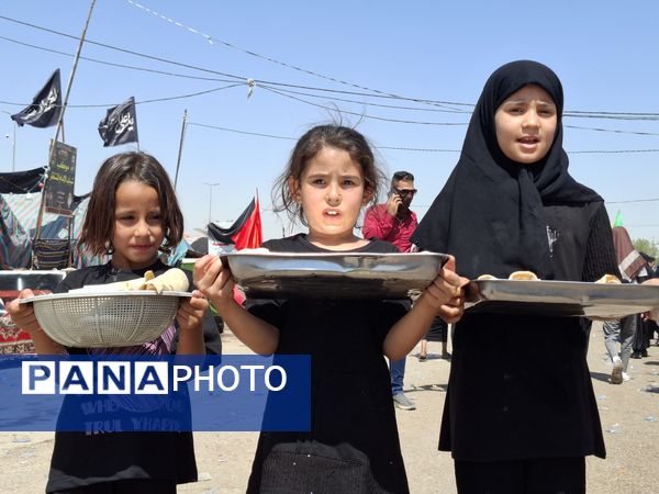 پیاده‌روی اربعین حسینی در کشور عراق 