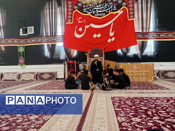 مراسم سوگواری به مناسبت شهادت حضرت رقیه(س) در خلیل آباد