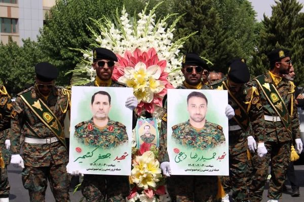 پیکر مدافعان امنیت وطن در خاک زادگاهشان آرام گرفتند
