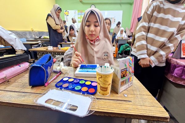 بوم‌هایی که با دستان دانش‌آموزان جان گرفت