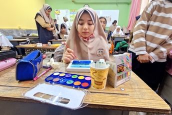 بوم‌هایی که با دستان دانش‌آموزان جان گرفت