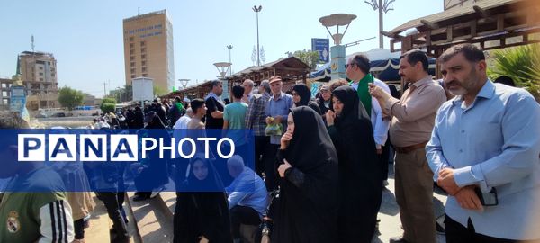 گزارش کوچکترین خبرنگار پانا از حال و هوای کربلای معلا 