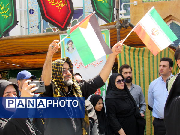مشتاقان زیارت اربعین در سنندج پای‌کار راهپیمایی جاماندگان