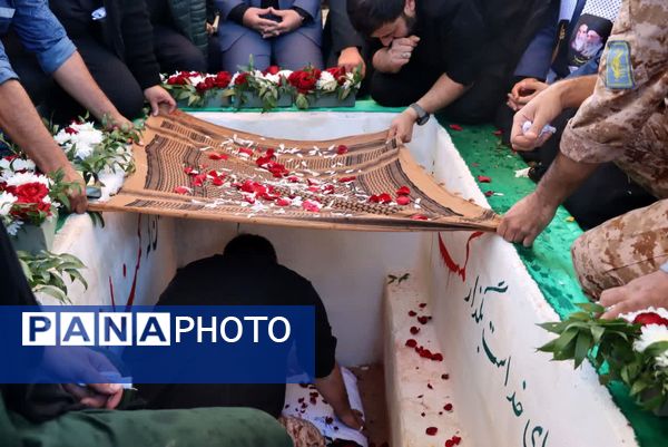 تشییع شهدای گمنام در جاجرم