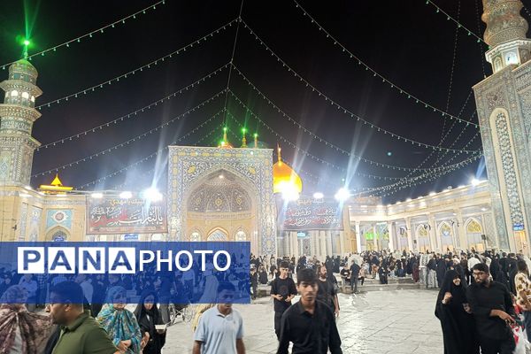 حرم حضرت معصومه، در ماتم غم هشتمین اختر تابناک امامت