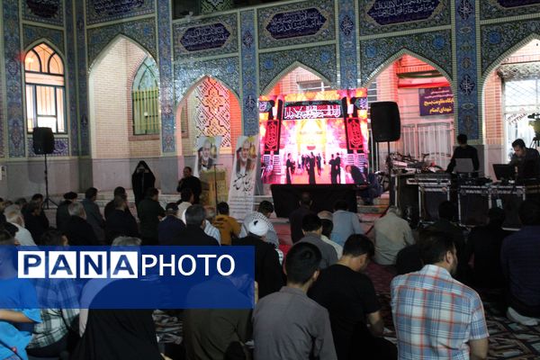 اجتماع بزرگ مردم ولایت‌مدار نیشابور در محکومیت ترور شهید قدس اسماعیل هنیه 