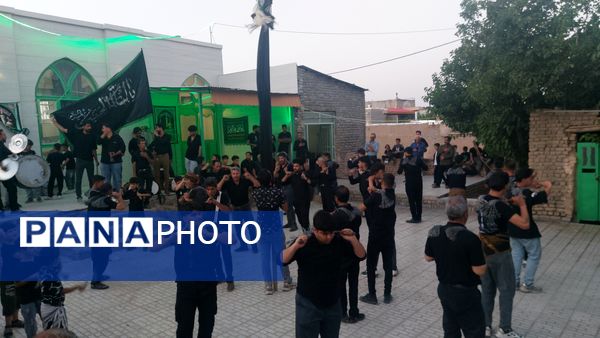عزاداری هم نوا با علمدار کربلا 