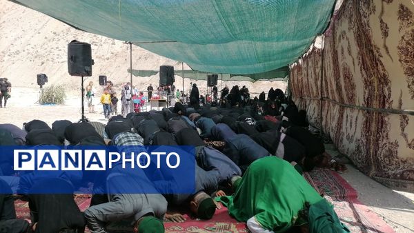 مراسم تعزیه خوانی در روز اربعین حسینی در شهر بار