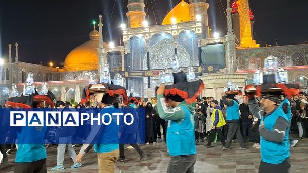 شام غریبان حضرت فاطمه زهرا(س) در حرم حضرت معصومه (س)