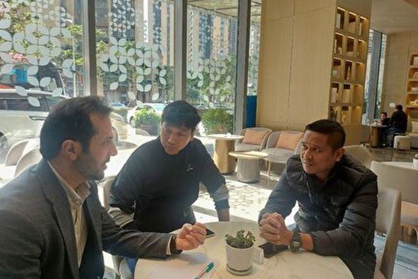 ورود تیم ملی فوتبال جوانان ایران به هتل گروه C

