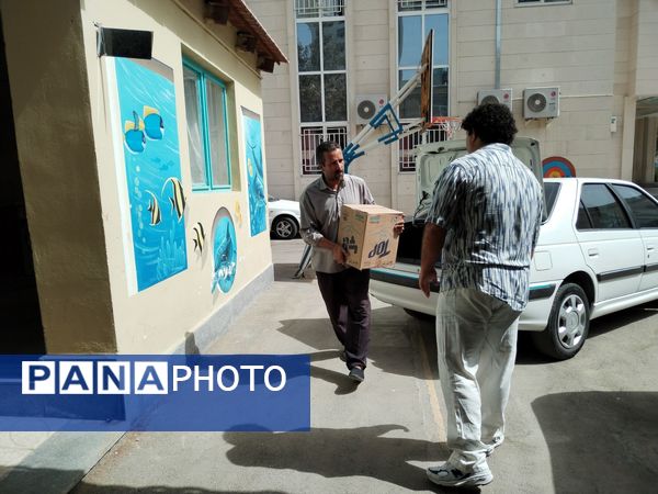 آماده‌سازی دبیرستان مصلی‌نژاد حضرت زهرا(س) برای آغاز سال تحصیلی جدید