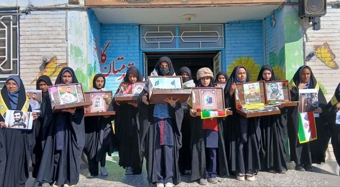 اجرای طرح بوی یوسف زهرا (س) در دبیرستان حجت الاسلامی 