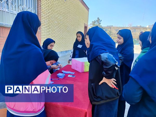 انتخابات شورای دانش‌آموزی در هنرستان مهدیزاده نیا