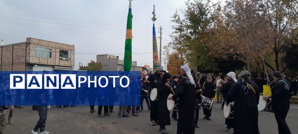 تدفین شهید گمنام در پارک مهر نیشابور 