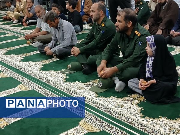 یادواره شهدای شهرستان خلیل‌آباد در مسجد نبی 