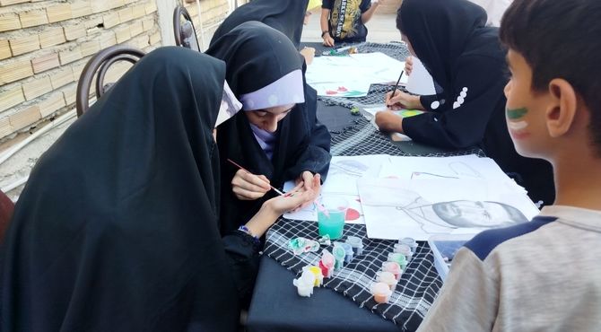 برگزاری یادمان شهدا در ایلام 