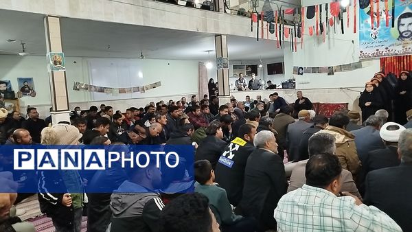 یادواره شهدا در روستای قاسمی نیشابور