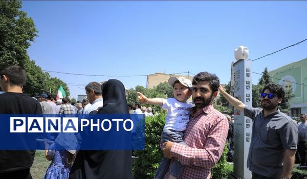 راهپیمایی جمعه خشم شهرستان ساوجبلاغ علیه جنایات رژیم ظالم صهیونیستی