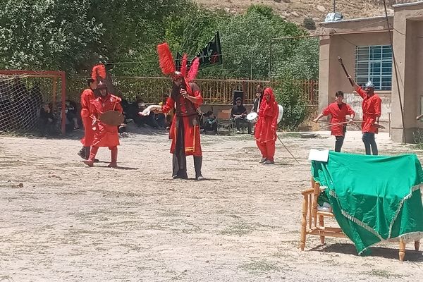 تعزیه خوانی واقعه عاشورا در روستای چکنه علیا خراسان رضوی 