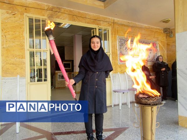  افتتاحیه المپیاد درون مدرسه‌ای دبیرستان هیأت امنایی حضرت معصومه (س) ناحیه 4 کرج
