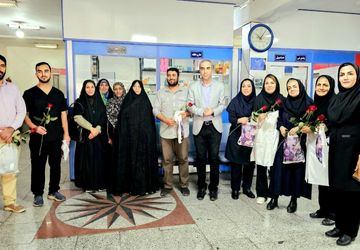 برگزاری جشنی متفاوت در دبیرستان طلیعه شاهد