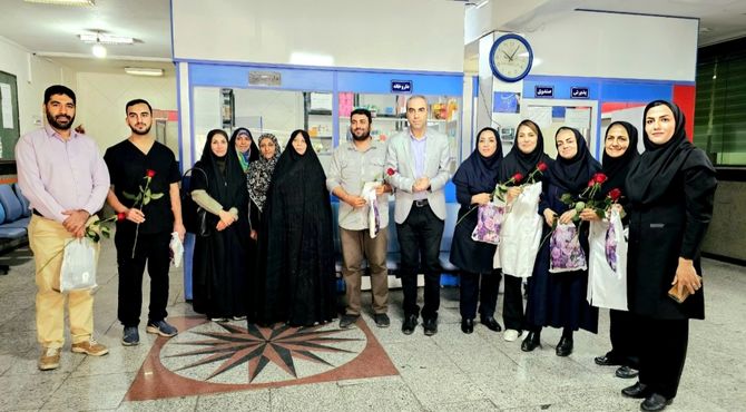 برگزاری جشنی متفاوت در دبیرستان طلیعه شاهد