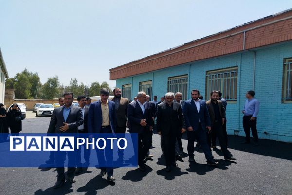برگزاری آئین افتتاح سالن ورزشی خیرساز مدرسه استثنایی شهدای ملارد 