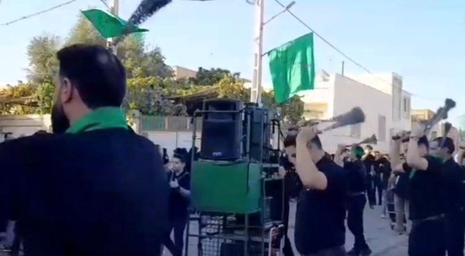 مراسم عزاداری سنتی ۲۸ صفر در شاهدیه برگزار شد