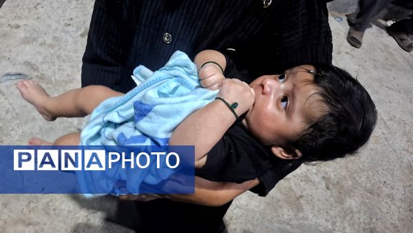 جلوه‌هایی از حضور کودکان در مسیر مشایه نجف تا کربلا
