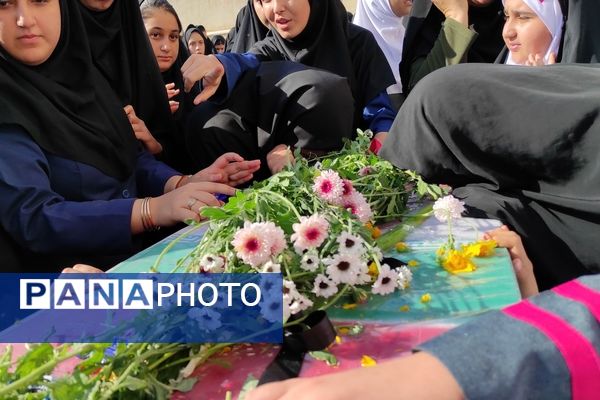 پیکر شهید دفاع مقدس پس از چهل و دو سال به شهر خود بازگشت