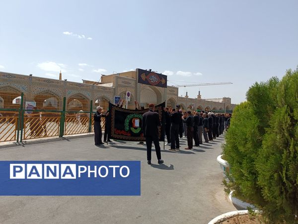 مراسم پیاده‌روی جاماندگان اربعین در مشهد
