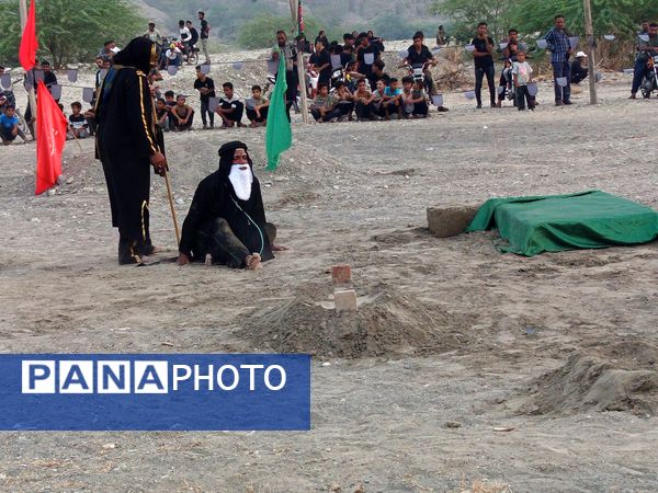 آیین باشکوه کاروان شام تا کربلا در میناب