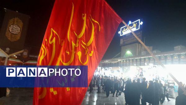 حرم حضرت معصومه(س) در شب شهادت برادر