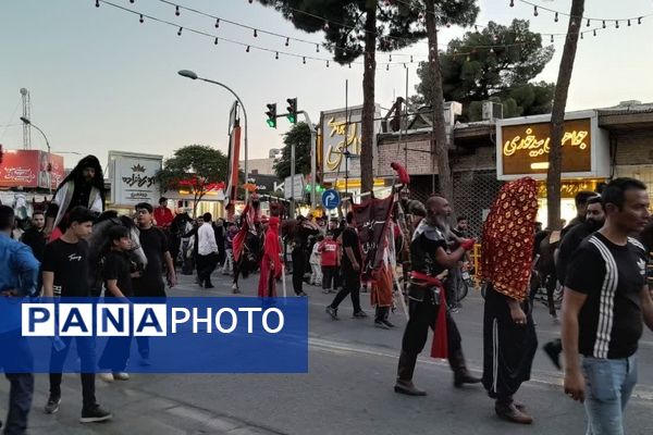 برگزاری آیین سوگواری کاروان عشق همزمان با شروع ماه صفر در شهرستان سبزوار