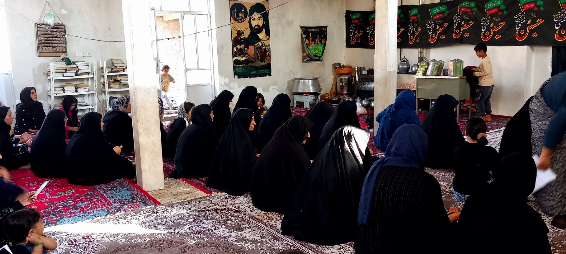 برگزاری باشکوه مراسم عزاداری امام رضا(ع) در نورآباد روستای سراب غضنفر