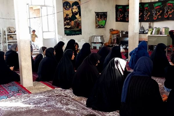 برگزاری باشکوه مراسم عزاداری امام رضا(ع) در نورآباد روستای سراب غضنفر
