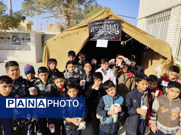 مراسم سوگواری شهادت حضرت فاطمه زهرا(س) در مدارس ابرکوه