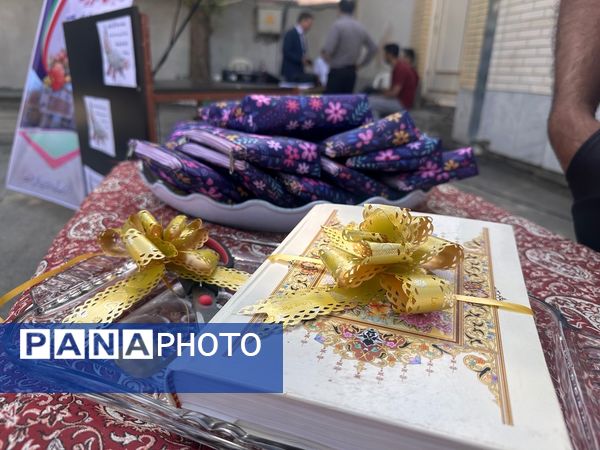 افتتاح زمین ورزشی تایل کورت در هنرستان عفت بجنورد