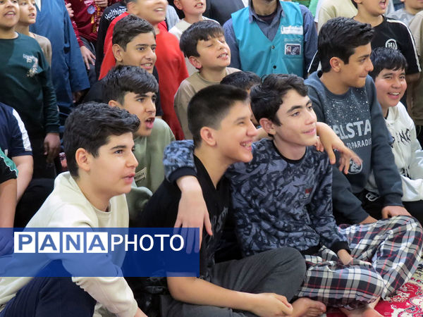 اعتکاف دانش‌آموزان مسجد انقلاب شهرستان بجنورد 