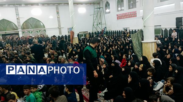 مراسم عزاداری شام شهادت حضرت زهرا (س) در کاشمر