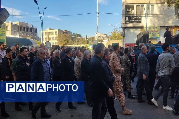 پرواز تا بی نهایت، فرزند پیشوا مدافع امنیت مرزهای ایران