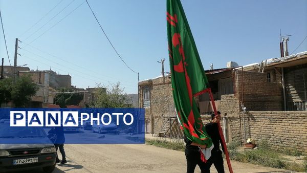 مراسم تعزیه خوانی در روز عاشورای حسینی در شهر بار 