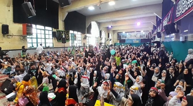 جشن بزرگ دانش‌آموزی به‌مناسبت عید غدیرخم در شهرستان ورامین