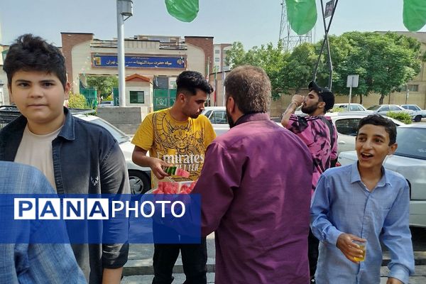 برپایی موکب عید غدیر به همت بسیج فرهنگیان و دانش آموزی ناحیه دو شهرری 